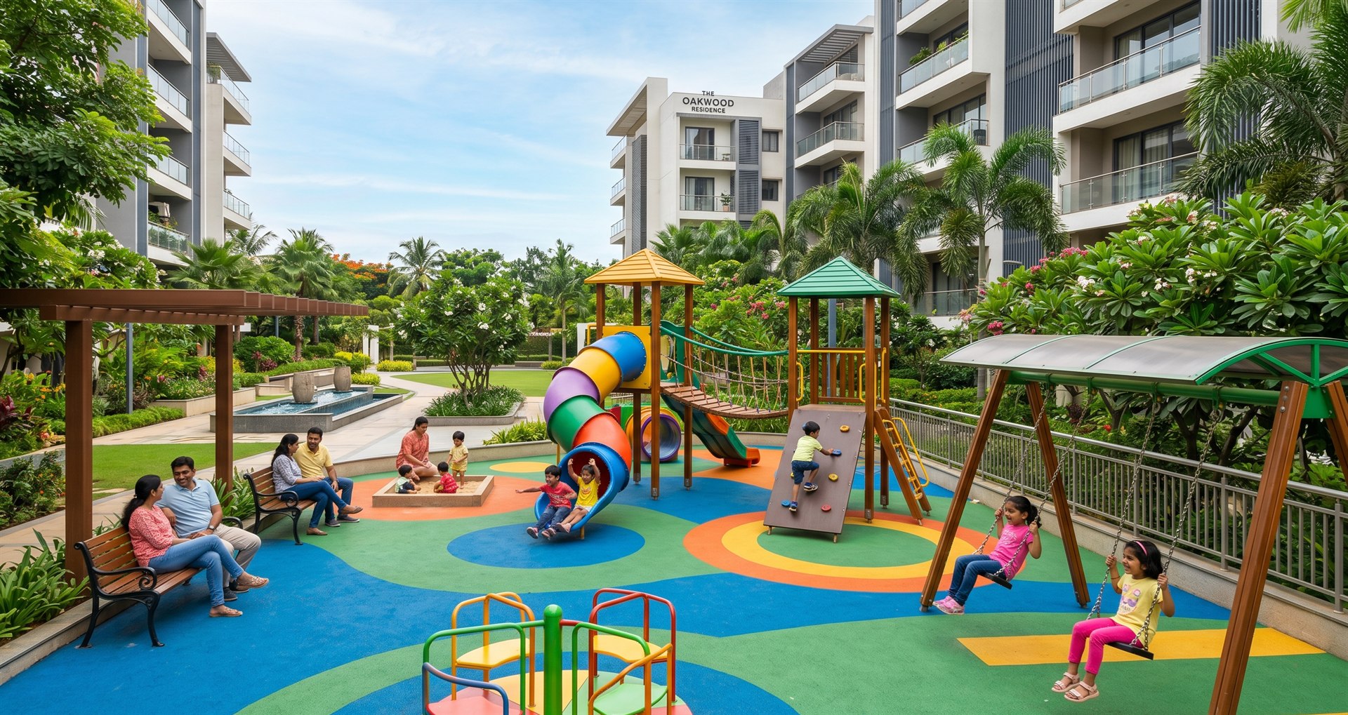 Kids play area